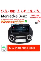 12.3 Zoll Qualcomm Snapdragon 665 8 Core Android 12 4G LTE Autoradio / Multimedia Für Benz VITO 2014-2020 Built-in CarPlay/Android Auto