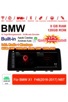 12.3 Zoll Qualcomm Snapdragon 662 8 Core Android 12.0 4G LTE Autoradio / Multimedia USB Carplay Für BMW X1 F48 (2016-2017) NBT Mit WiFi
