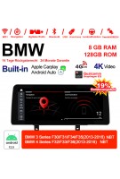 12.3 Zoll Qualcomm Snapdragon 665 8 Core Android 12.0 4G LTE Autoradio / Multimedia 6GB RAM 128GB ROM USB Carplay Für BMW 3 Series/4 Series NBT Mit WiFi