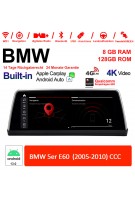 10.25 Zoll Qualcomm Snapdragon 665 8 Core Android 13.0 4G LTE Autoradio / Multimedia USB WiFi Navi Carplay Für BMW 5 Series E60 (2005-2010) CCC