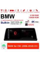 10.25 Zoll Qualcomm Snapdragon 665 8 Core Android 13.0 4G LTE Autoradio / Multimedia USB WiFi Navi Carplay Für BMW 3 Series E90 (2006-2010) CCC