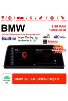 10.25 Zoll Qualcomm Snapdragon 665 8 Core Android 13.0 4G LTE Autoradio / Multimedia USB WiFi Navi Carplay Für BMW 5 Series E60 (2009-2010) CIC