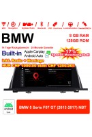 10.25 Zoll Qualcomm Snapdragon 665 8 Core Android 13.0 4G LTE Autoradio / Multimedia USB WiFi Navi Carplay Für BMW 5 Series F07 GT (2013-2017) NBT