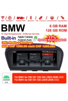 8.8 Zoll Qualcomm Snapdragon 665  8 Core Android 13.0 4G LTE Autoradio / Multimedia USB WiFi Navi Carplay Für BMW 5 Series E60 E61 E63 3 Serie E90 E91 E92 CCC