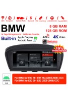 8.8 Zoll Qualcomm Snapdragon 665 8 Core Android 13.0 4G LTE Autoradio / Multimedia USB WiFi Navi Carplay Für BMW 5 Series E60 (2005-2010) CCC