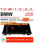 10.25 Zoll Qualcomm Snapdragon 665 8 Core Android 13.0 4G LTE Autoradio / Multimedia USB WiFi Navi Carplay Für BMW 7 Series F01 F02 (2009-2012) CIC