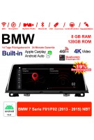 10.25 Zoll Qualcomm Snapdragon 665 8 Core Android 13.0 4G LTE Autoradio / Multimedia USB WiFi Navi Carplay Für BMW 7 Series F01 / F02 (2013-2015) NBT