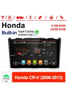 9 Zoll Android 10.0 Autoradio / Multimedia 4GB RAM 64GB ROM Für Honda CR-V 2006 - 2013 MIT Navi Bluetooth WIFI Built-in Carplay Android Auto