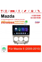 9 Zoll Android 10.0 Autoradio / Multimedia 4GB RAM 64GB ROM Für Mazda 5 2005-2010 Built-in carplay/android auto