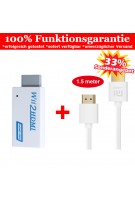 Wii zu HDMI Adapter + Xiaomi 1.5 Meter HDMI auf HDMI Kabel