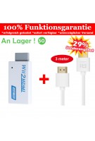 Wii zu HDMI Adapter + Xiaomi 3 Meter HDMI auf HDMI Kabel