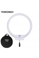 YongNuo YN308 Selfie-Ringlicht 3200K ~ 5500K Zweifarbige Temperatur-LED-Videoleuchte Funkfernbedienung CRI95 mit Griff