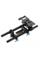 FOTGA DP500IIS 15mm Schienen-rod-support-system Grundplatte Montieren für DP500IIS BMCC 5DIII 5DII 1000D DSLR Folgen Fokus Rig