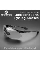 ROCKBROS Radfahren Gläser Photochrome Fahrrad Sport Sonnenbrille Männer Frauen UV400 MTB Rennrad Brille Ultraleicht Outdoor Brillen