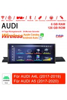 Qualcomm Snapdragon 685 8 Core Android 13.0  Autoradio / Multimedia 8GB RAM 128GB ROM Für AUDI A4L 2017-2019/AUDI A5 2017-2020 Built-in CarPlay
