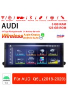 Qualcomm Snapdragon 685 8 Core Android 13.0 4G Autoradio / Multimedia 8GB RAM 128GB ROM Für AUDI Q5L 2018-2020 Built-in CarPlay / Android Auto
