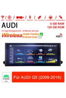 Qualcomm Snapdragon 685 8 Core Android 13.0 4G Autoradio / Multimedia 8GB RAM 128GB ROM Für AUDI Q5 2009-2016 Built-in CarPlay / Android Auto