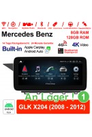 Snapdragon 665 8 Core Android 12.0 4G LTE Autoradio / Multimedia 8GB RAM 128GB ROM Für Benz GLK X204 2008 - 2012 Built-in CarPlay