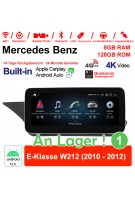 Snapdragon 665 8 Core Android 12.0 4G LTE Autoradio / Multimedia 8GB RAM 128GB ROM Für Benz E-Klasse W212 2010 - 2012 Built-in CarPlay