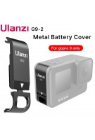 Ulanzi G9-2 Metall Batterie Abdeckung für Gopro Schwarz 9 Typ-C Lade Port Abnehmbare Batterie Deckel Abdeckung für Gopro 9 zubehör