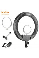 Godox LR160 LED Ring Licht Lampe 18 watt 3300 karat-8000 karat Farbe Temperatur Einstellbar LCD Bildschirm Für Live streaming Makeups LED Licht
