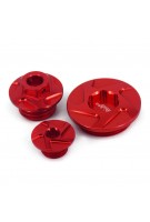 Motorrad CNC Motorsteuerung Oli Filterstopfen Schrauben Schraubensatz für HONDA CRF150R CRF250R CRF450R CRF450X Super Cub 125 CA125A