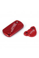 Motorrad CNC Vorderer hinterer Bremsbehälter Flüssigkeit Deckel Für HONDA CRF150R CR 125 R CR250R CRF250R CRF250X CRF450R CRF450X Dirt Bike