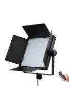 Godox LED1000Bi II LED-Videolicht Dimmbar zweifarbig 3300-5600K Farbtemperatur 70W CRI96 TLCI98 mit LCD-Display Fernbedienung Scheunentore Weißer Diffusionsfilter