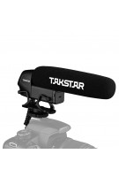 TAKSTAR SGC 600 Kondensator Interviewmikrofon vor der Kamera