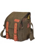 CADeN Canvas Schulterkameratasche Messenger Bag