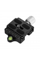 CAVIX DC-50P Professionelle Kamera aus Aluminiumlegierung mit Schnellverschluss Axialkompressionsverarbeitung Kompatibel mit Arca Swiss Standard Schnellwechselplatte