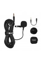 ACEMIC Einkopf-Lavaliermikrofon Mikrofonaufsteck-Aufsteckkondensator