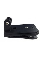 PULUZ PU147 Rucksack Clip Schultasche Clap Mount Quick Release Hat Clips 360-Grad-Drehung Multifunktions-Motion-Kamera-Fall Kamera-Zubehör