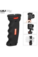 UURig R003 Hand Grip Stabilisator Halter Universal Kunststoff Griff für Gopro Action Kamera DSLR SLR Kamera Smartphone 1/4 Schraube Vlog 