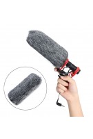 SAIREN A1 Winddicht Pullover Für Q3/Gottheit D3 Pro/Ritt Interview Mikrofon Pelz Abdeckung Winddicht Pullover Kamera Im Freien mic abdeckung