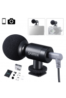 Sairen Nano Mic Tragbare Mini Rekord TRS TTRS Mikrofon für Gopro 8 7 6 5 Sony A6400 A6300 SLR Kamera smartphone Vlog Mic