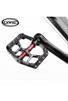 Flache Bike Pedale MTB Straße 3 Versiegelt Lager Fahrrad Pedale Mountainbike Pedale Breite Plattform Pedales