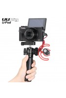 UURig U-Pod Tragbarer Vlog-Ständer Tischhalter Haltegriff Stativ für spiegellose Sony / Canon-Kamera mit kaltem Schuh für Mikrofon