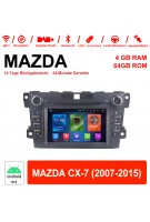 7 Zoll Android 10.0 Autoradio / Multimedia 4GB RAM 64GB ROM Für MAZDA CX-7 2007-2015 Mit WiFi NAVI Bluetooth USB