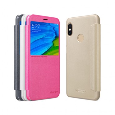 NEU XIAOMI RedMi Note 5 Pro NEW LEATHER CASE- Sparkle Leather Case