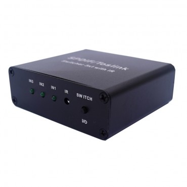 BK-L31 SPDIF/TosLink Digital Optical Audio Switchers 3x1 with IR