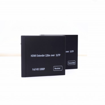 BK-E60 HDMI über ein CAT 5E / 6 Extender 120M Übertragung von Deep Color und Digitalaudio Compliant HDMI 1.3, HDCP 1.1 and DVI1.1