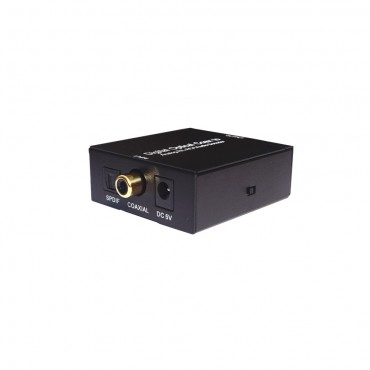 BK-Y2 Digital Optical Coax to Analog R/L RCA Audio Decoder
