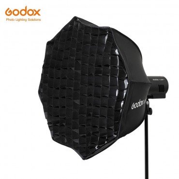 Godox AD-S60S 60cm Silber Tiefe Parabolischen Softbox mit Honeycomb Grid Godox Montieren Softbox für AD300PRO AD400PRO