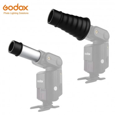 Godox AD-S9 Aluminium Legierung Kamera Flash Konische Studio Snoot mit Honeycomb Grid für Witstro AD200 AD180 AD360 Flash Speedlite