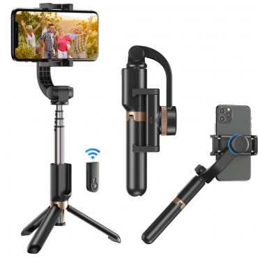 APEXEL Telefon Stabilisator Video Rekord Universal Handheld Gimbal Smartphone Stabilisatoren Drahtlose Bluetooth Selfie Stick Vlog
