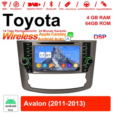 8 Zoll Android 12.0 Autoradio / Multimedia 4GB RAM 64GB ROM Für Toyota Avalon 2011-2013 Mit WiFi NAVI Bluetooth USB