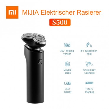 Original Xiaomi MIJIA S500 LED Display waschbar Elektrorasierer