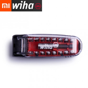 XIAOMI Mijia Wiha 17IN1 Magnetschlüssel Schraubendreher Bits Kit Krokodil Mund Mini Tragbare Tasche Schraubendreher Set Repair Tool