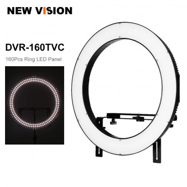 Falcon Eyes DVR-160TVC Fotografie Studio Video LED Ring Licht 160 stücke SMD Perlen 3200 karat-5600 karat Farbe Temperatur füllen-in Licht Lampe